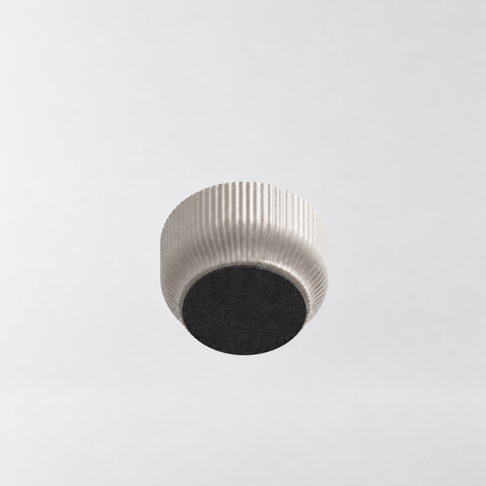 Ribbed Cement Vessel (Mini)