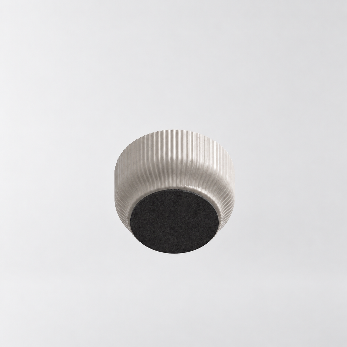 Ribbed Cement Vessel (Mini)