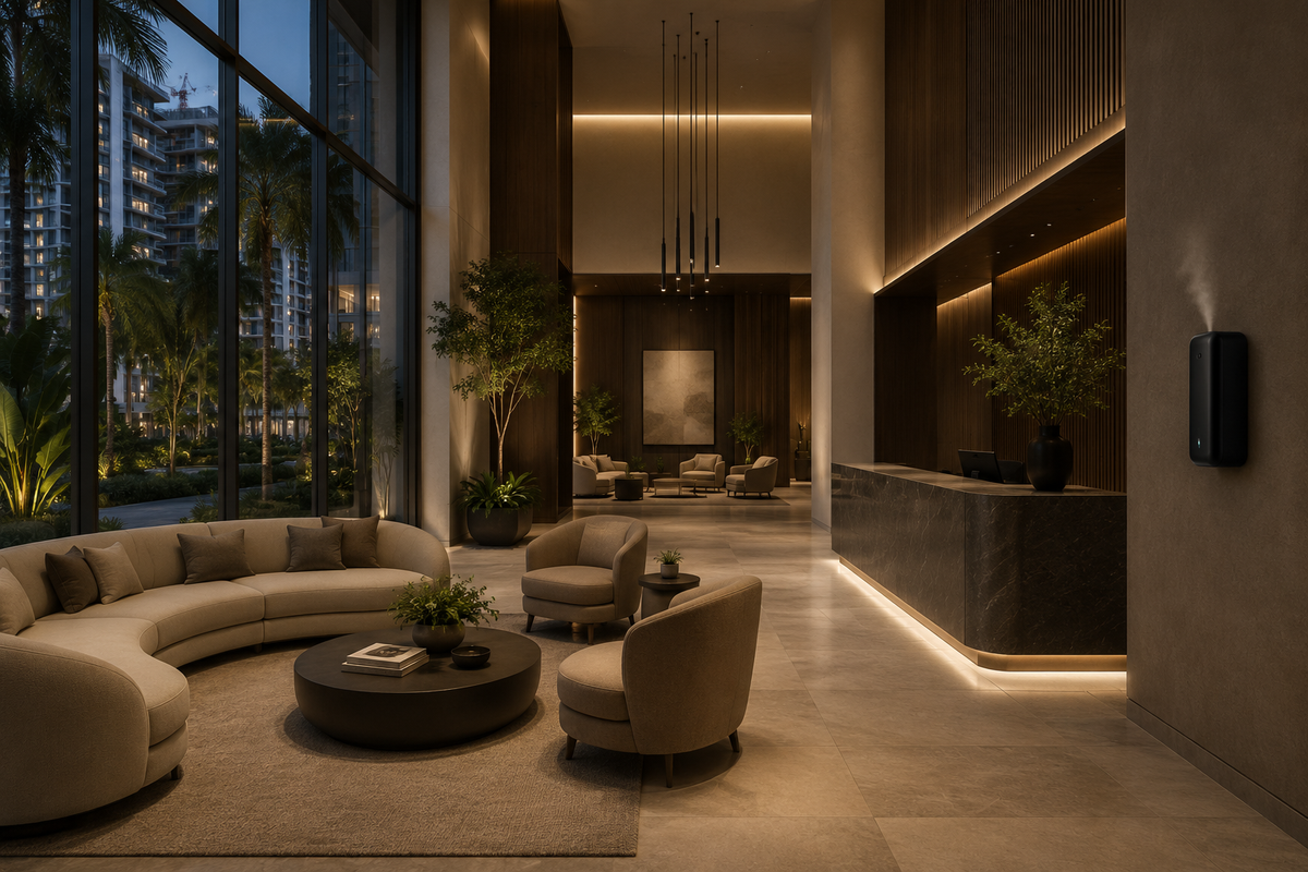 Luxury scenting for modern residential spaces.